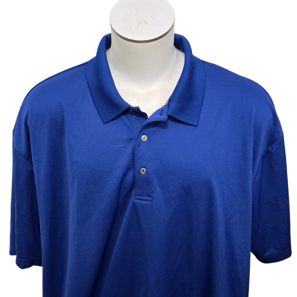 Ben Hogan Golf Polo Shirt Men's 5XL, Royal Blue